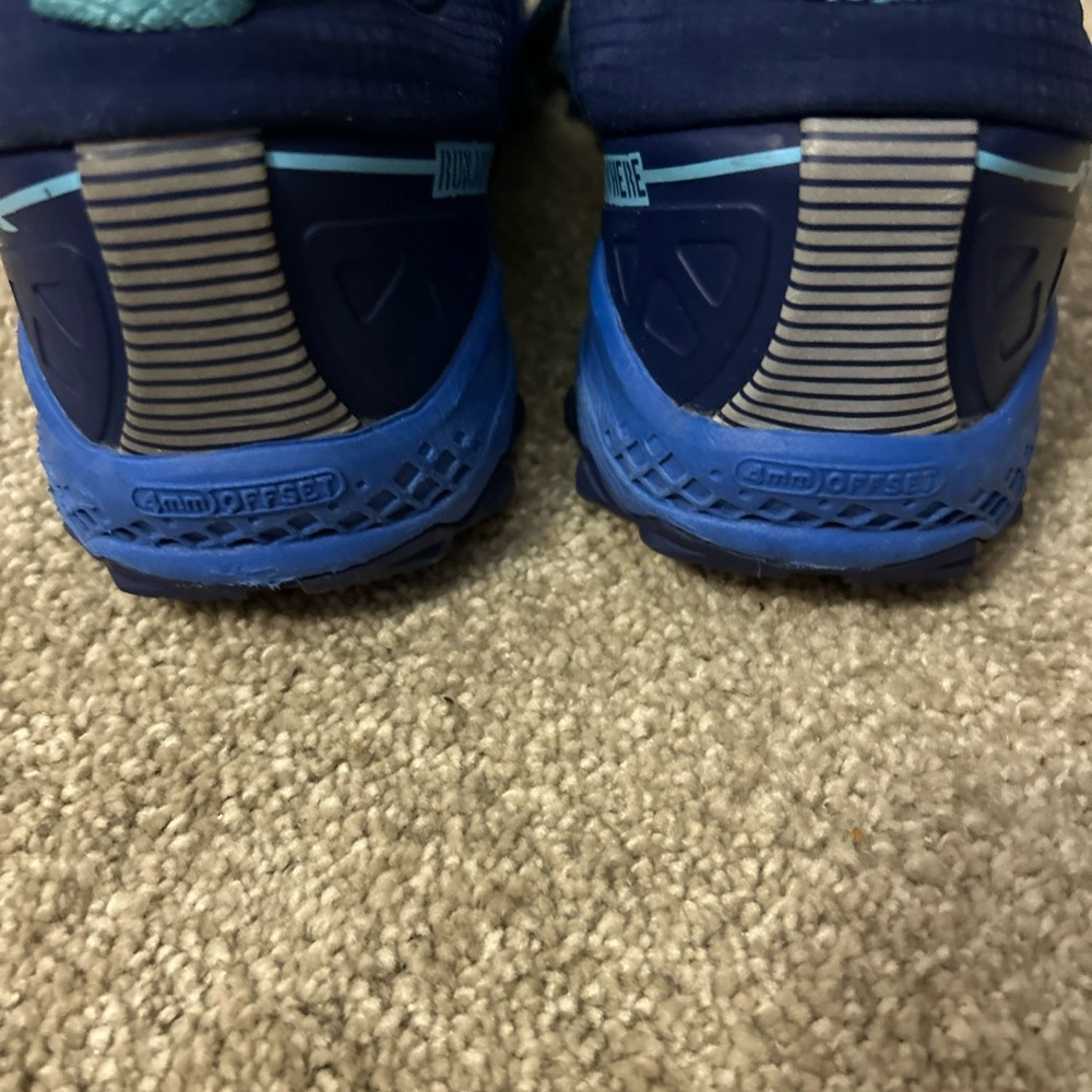 Saucony Dark Blue and Aqua Running Shoes
